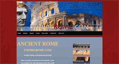 Desktop Screenshot of empirerome.com