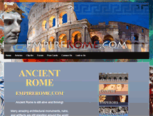 Tablet Screenshot of empirerome.com